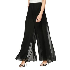 Georgette Overlay Pant with side slits
